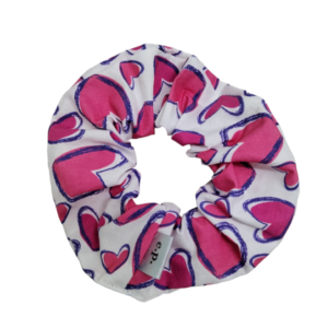 "Big hearts scrunchie"