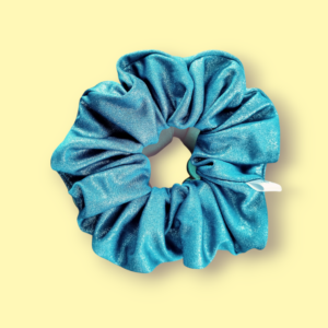 "Mermaid petrol scrunchie"