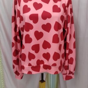 "Sweetheart blouse " (L)