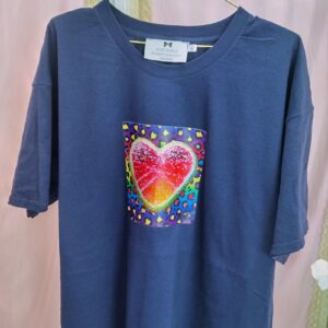 "Jelly heart t-shirt"(Xl)