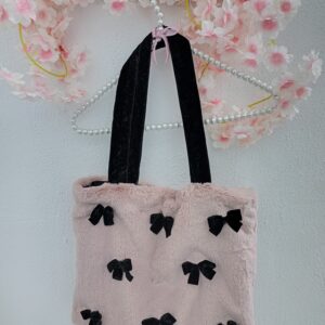 "Bowkissed tote bag"