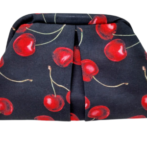 "Big cherries clutch bag"