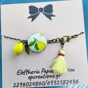 "Lemon vintage bracelet"